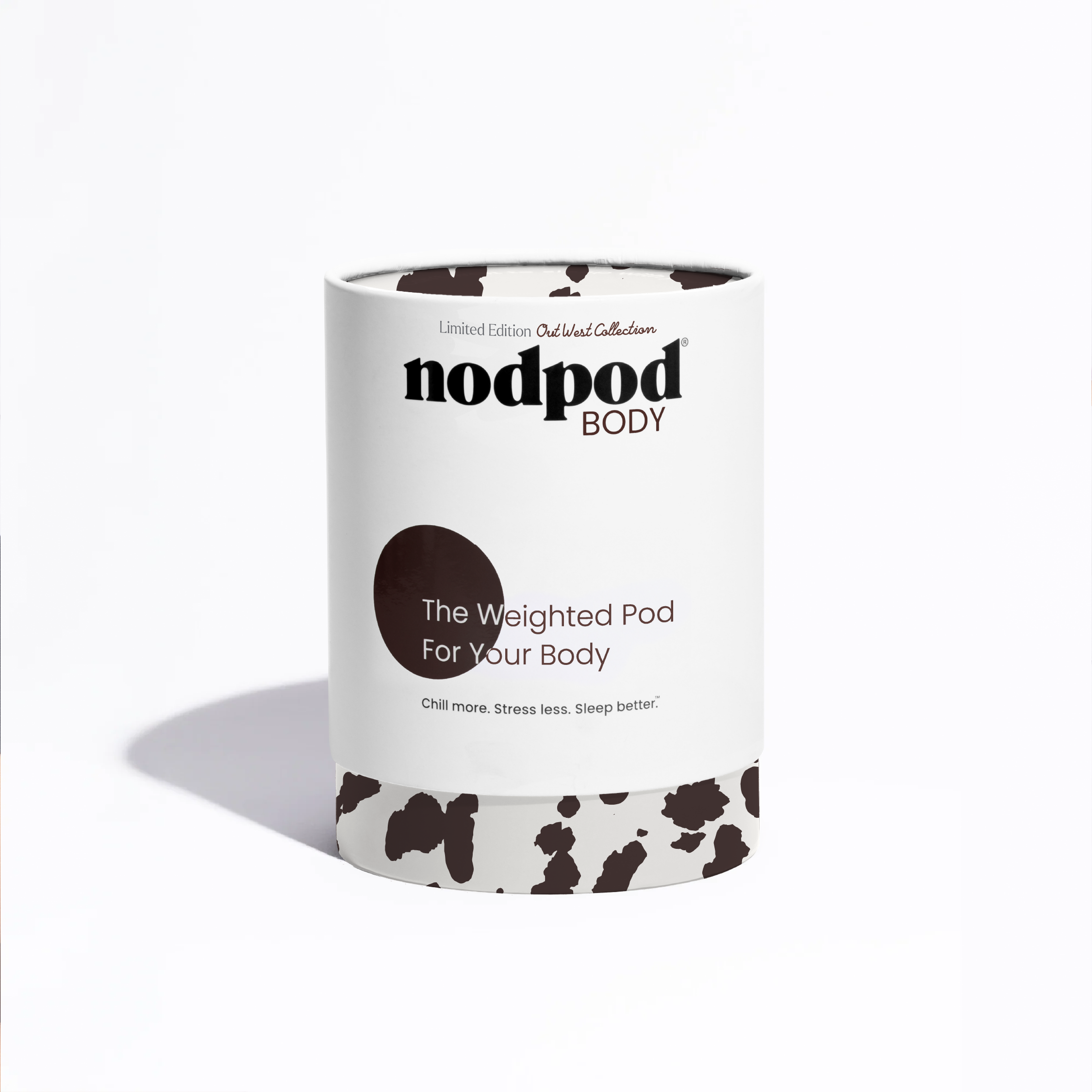 Nodpod BODY Portable Weighted Blanket Cowhide
