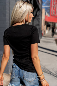 Ampersand Avenue Lulu Tee - Onyx