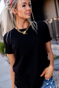 Ampersand Avenue Lulu Tee - Onyx