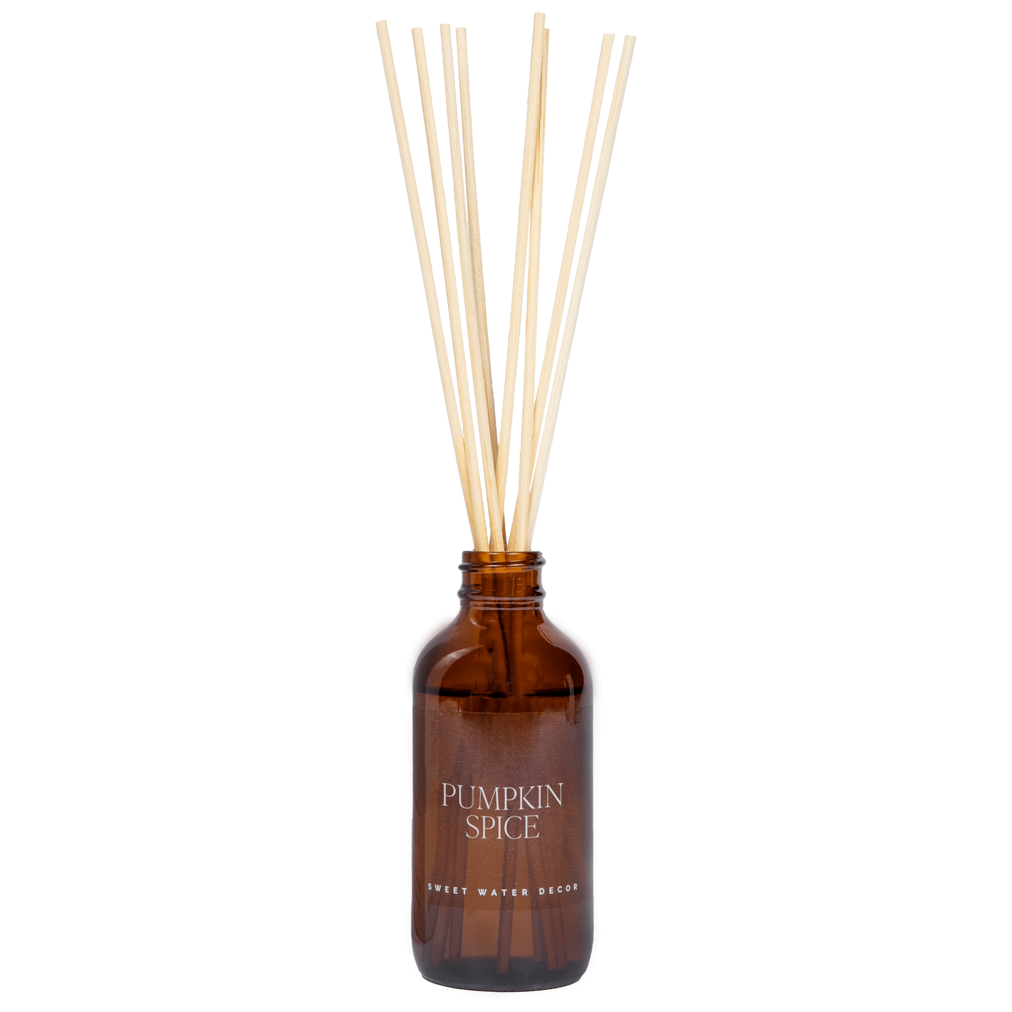 Sweet Water Decor Pumpkin Spice Amber Reed Diffuser