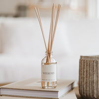 Sweet Water Decor Weekend Clear Reed Diffuser