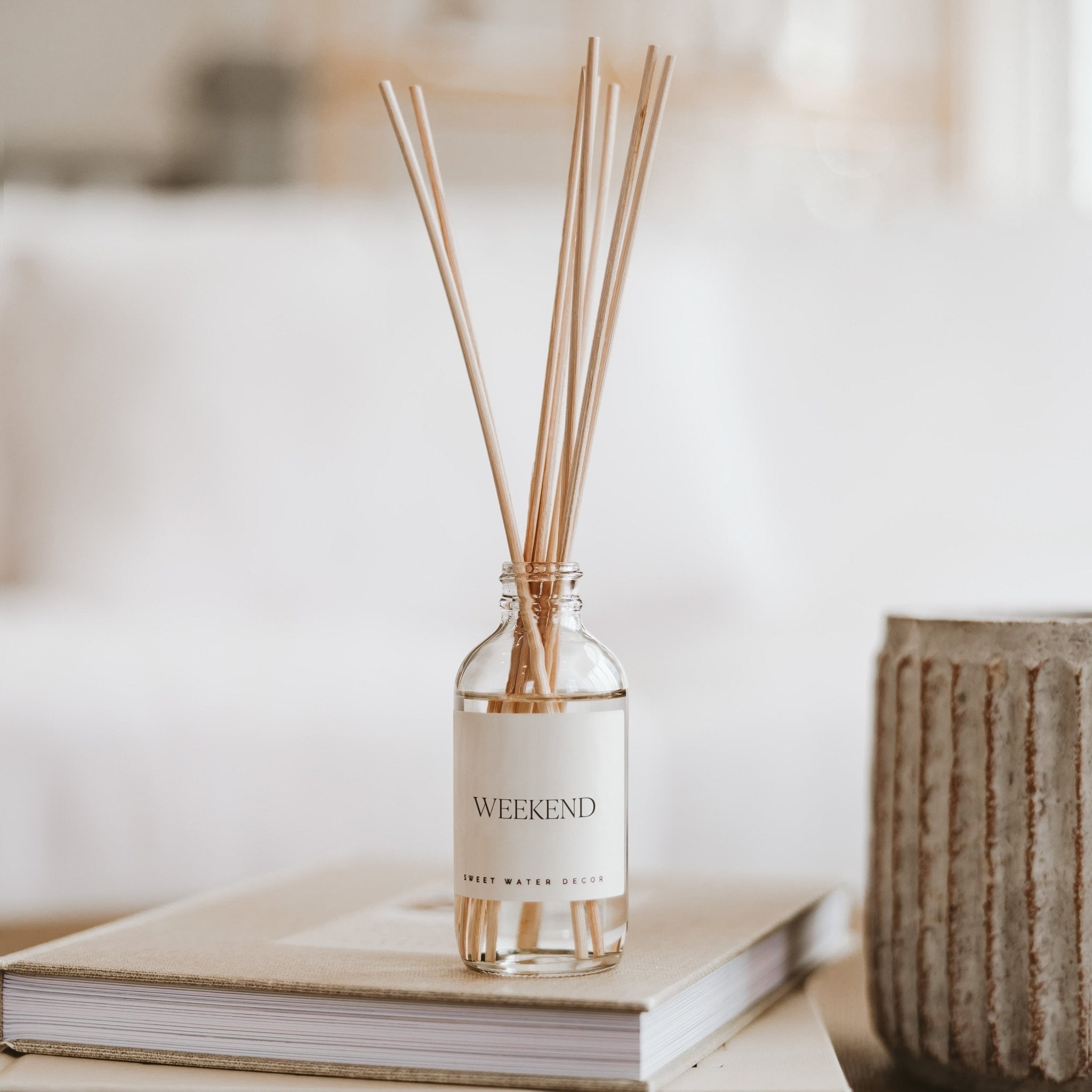 Sweet Water Decor Weekend Clear Reed Diffuser