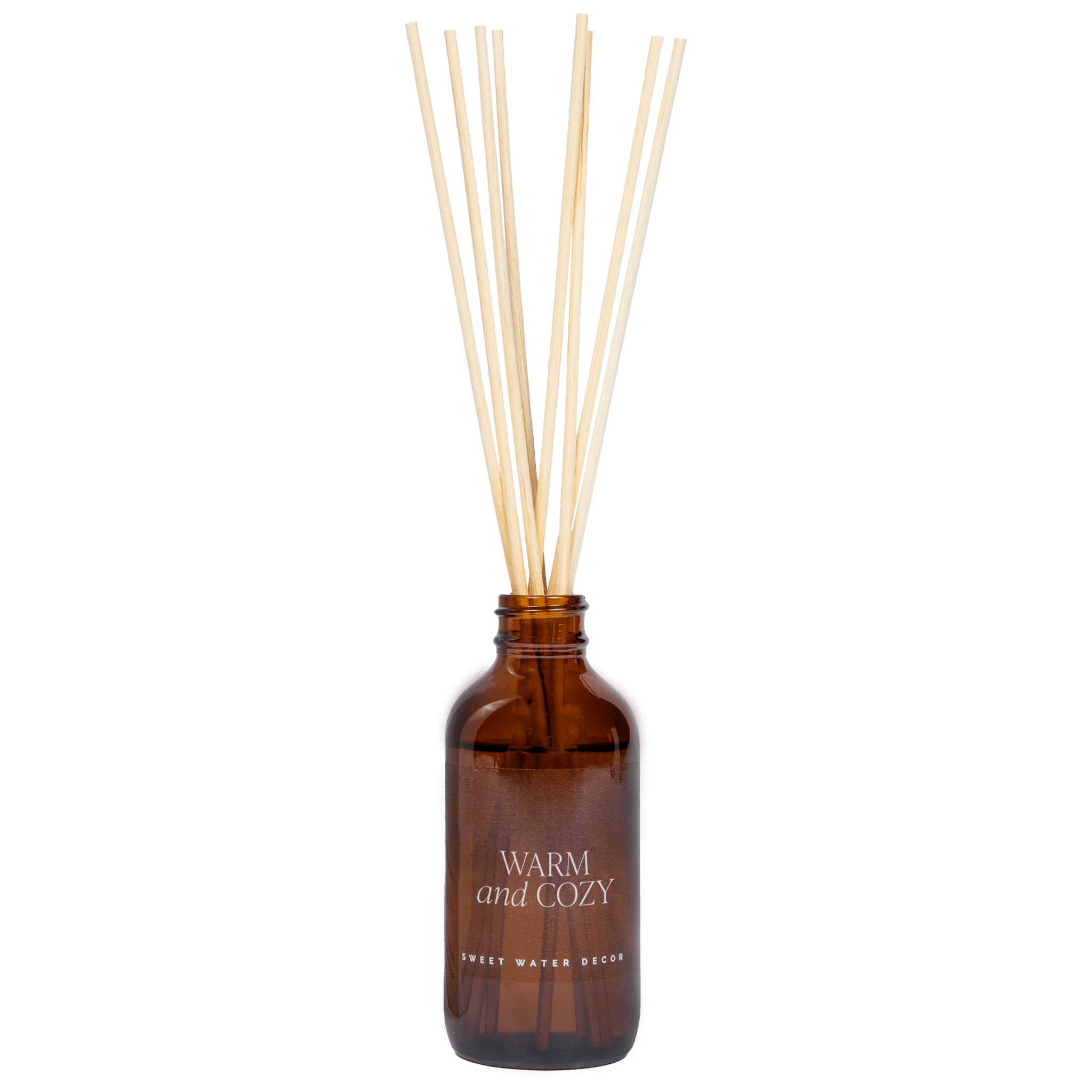 Sweet Water Decor Warm and Cozy Amber Reed Diffuser