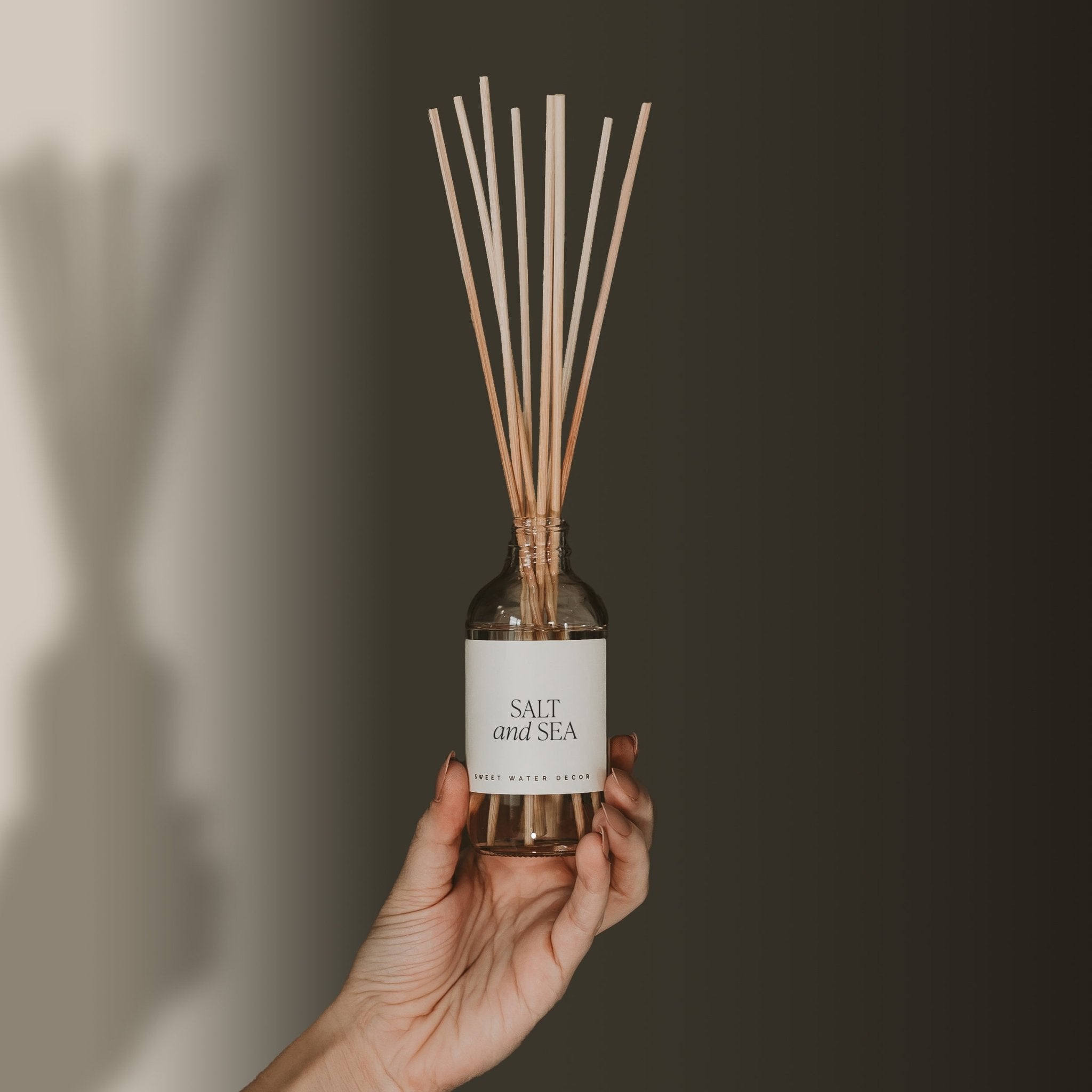Sweet Water Decor Salt and Sea Clear Reed Diffuser