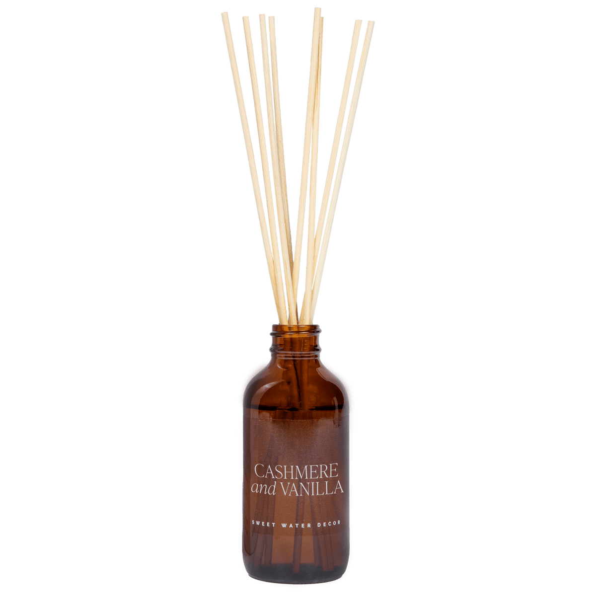 Sweet Water Decor Cashmere and Vanilla Amber Reed Diffuser