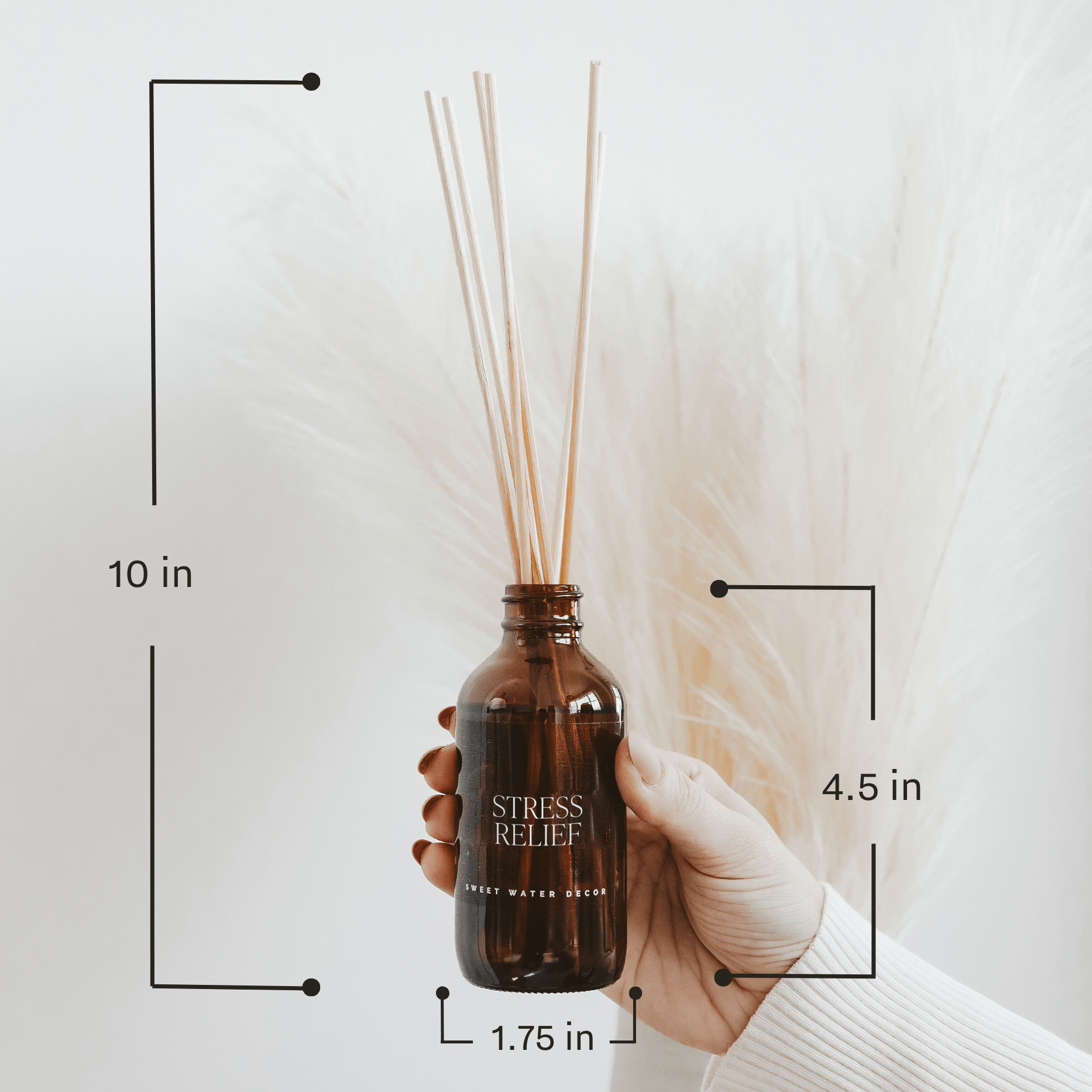 Sweet Water Decor Pumpkin Spice Amber Reed Diffuser