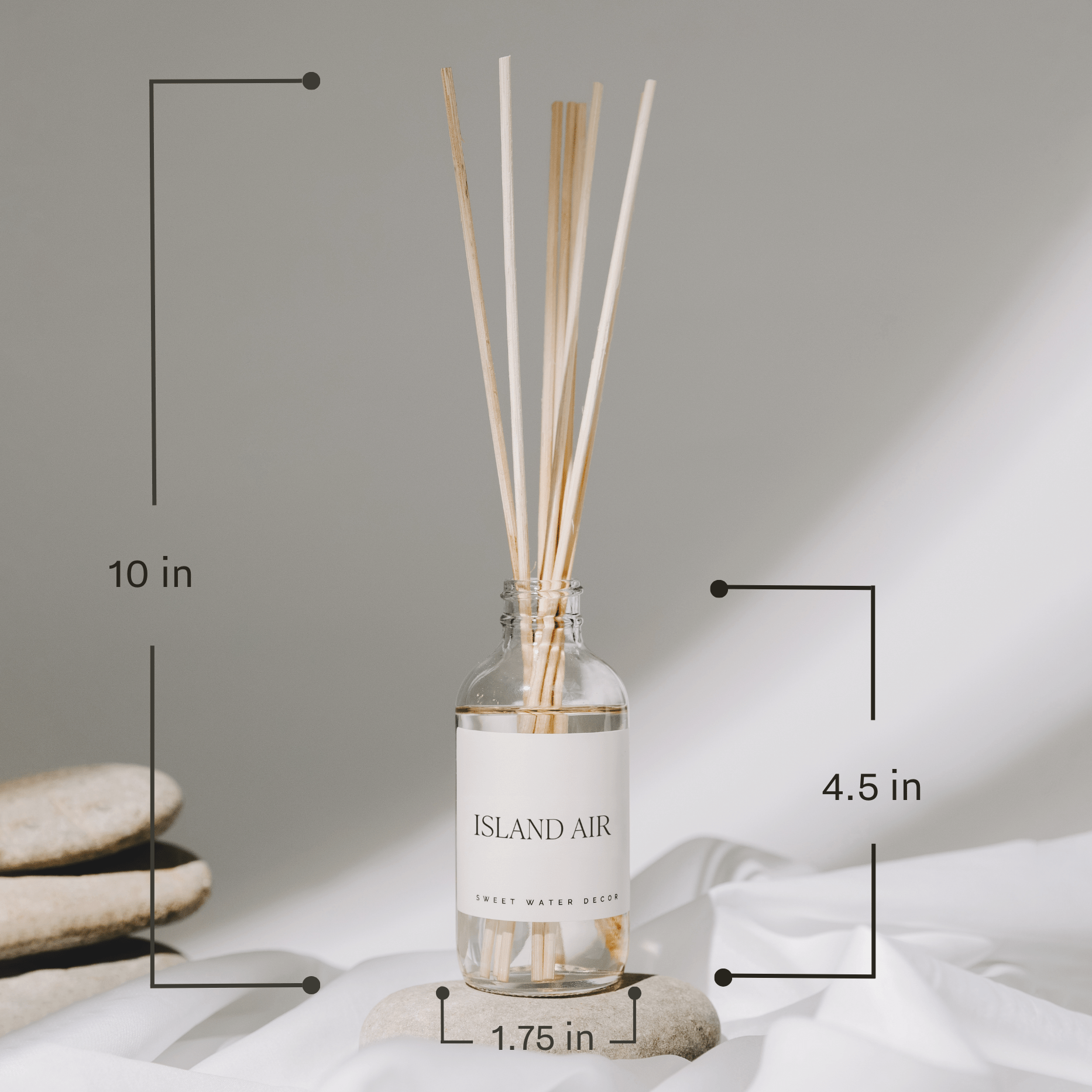 Sweet Water Decor Relaxation Clear Reed Diffuser