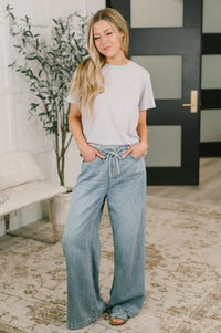 Zenana Basic Cotton Relaxed Tee in Heather Grey