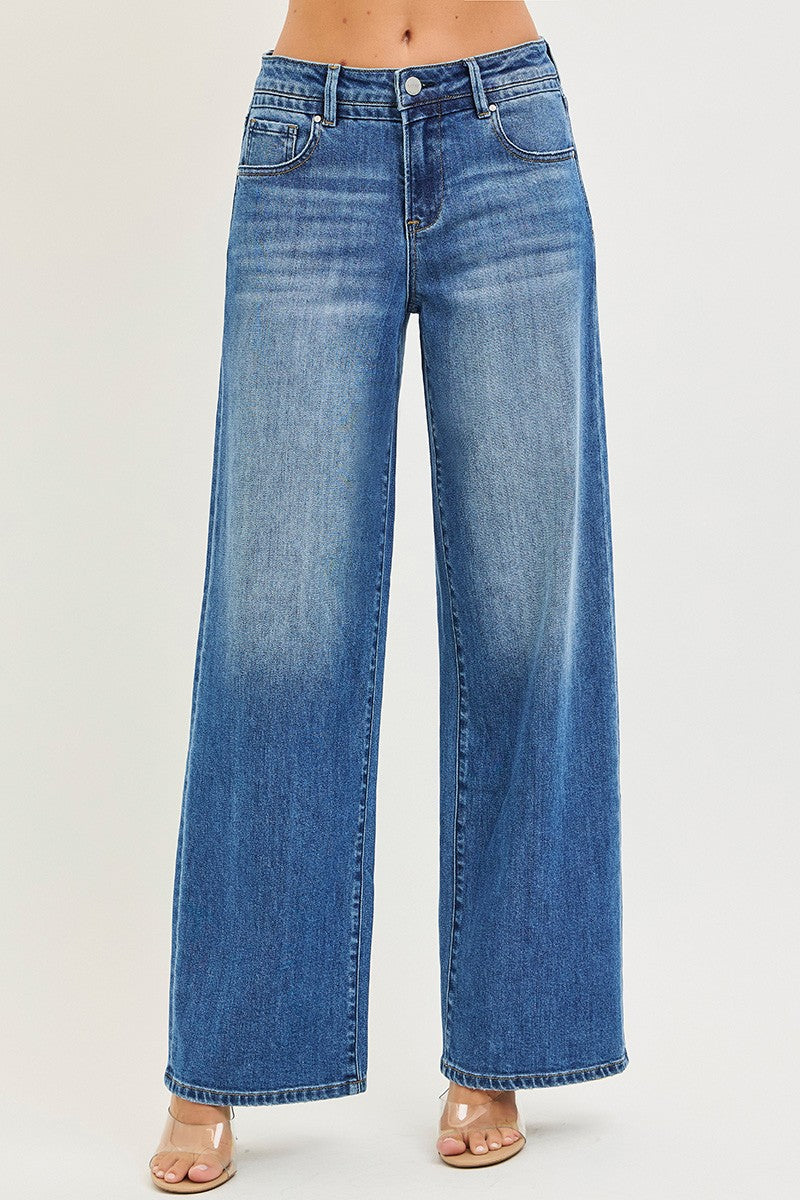 Risen High Rise Slouchy Baggy Jeans
