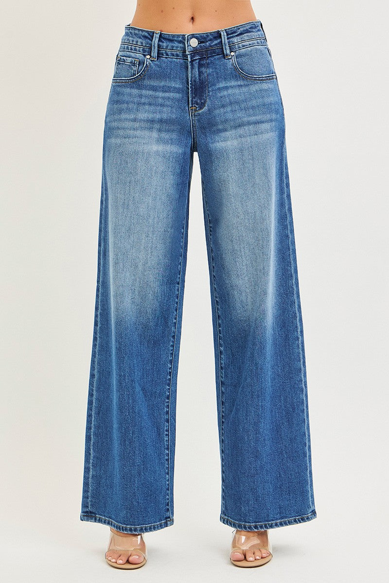 Risen High Rise Slouchy Baggy Jeans