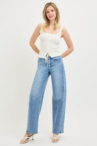 Risen High Rise Slouchy Barrel Jeans PG21753