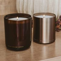 Sweet Water Decor Farmhouse Soy Candle - Boxed Amber Tinted Glass Jar - 12 oz