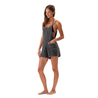 Lotus and Luna Vintage Black Boardwalk Romper