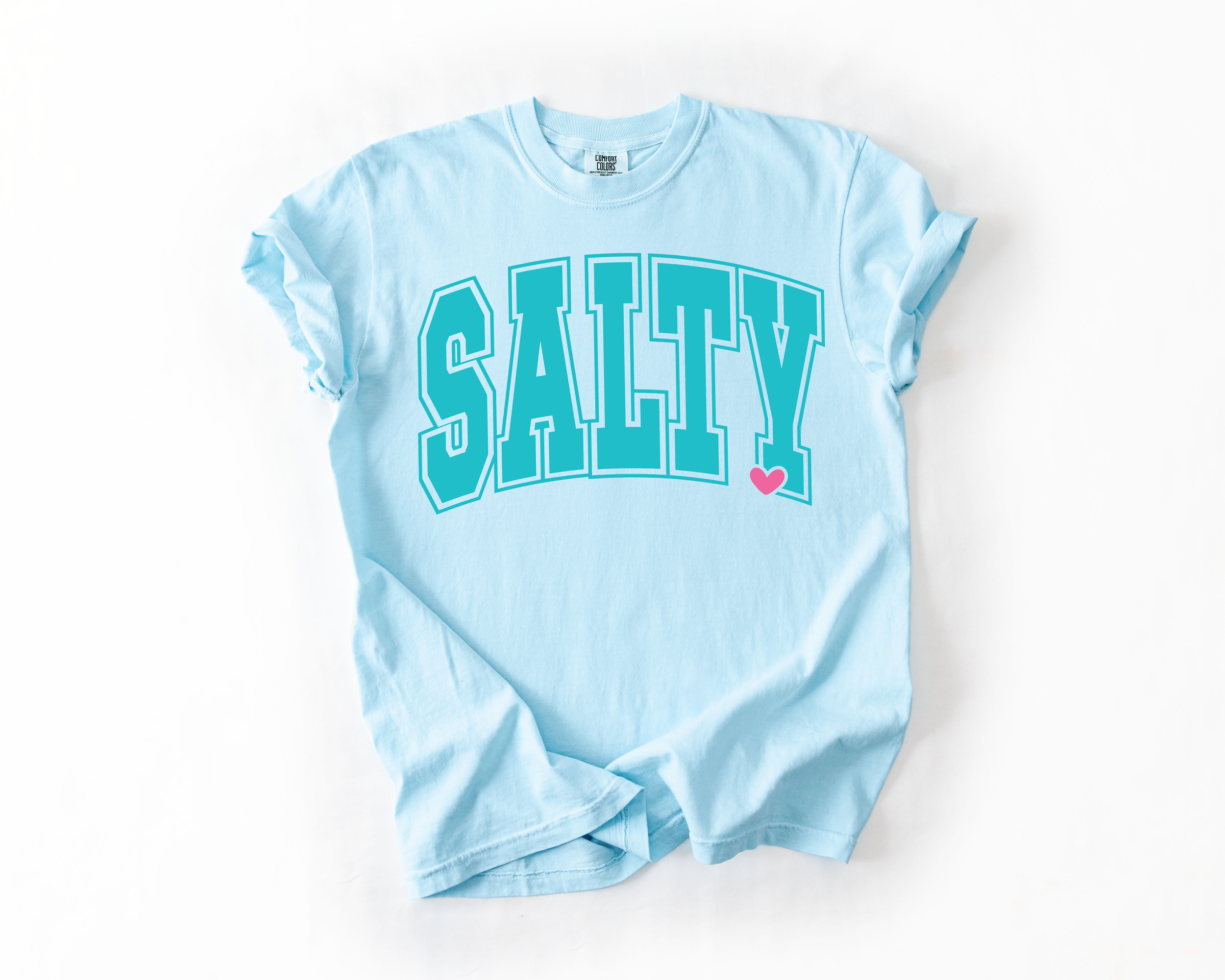 Salty Comfort Colors Graphic T-Shirt