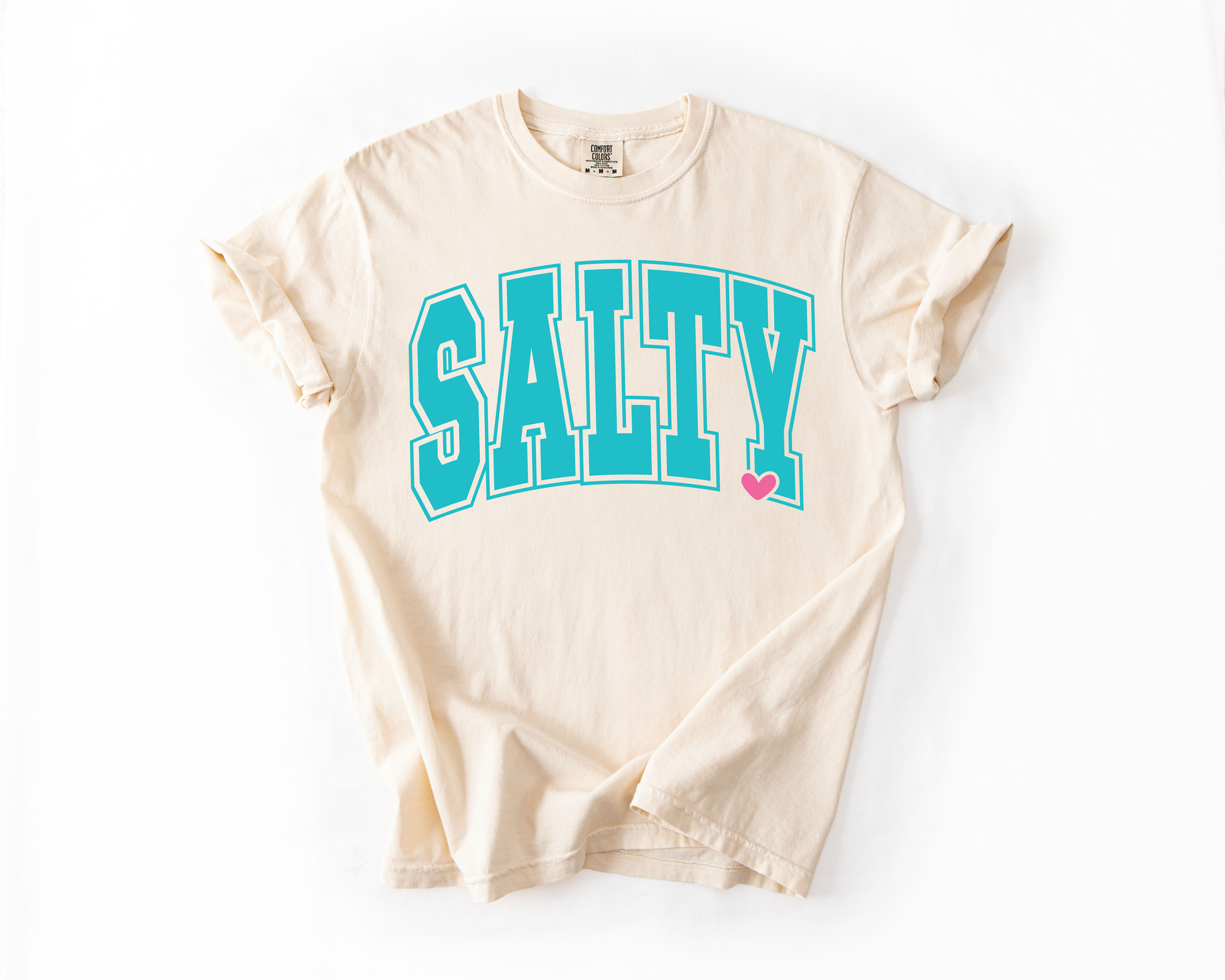 Salty Comfort Colors Graphic T-Shirt