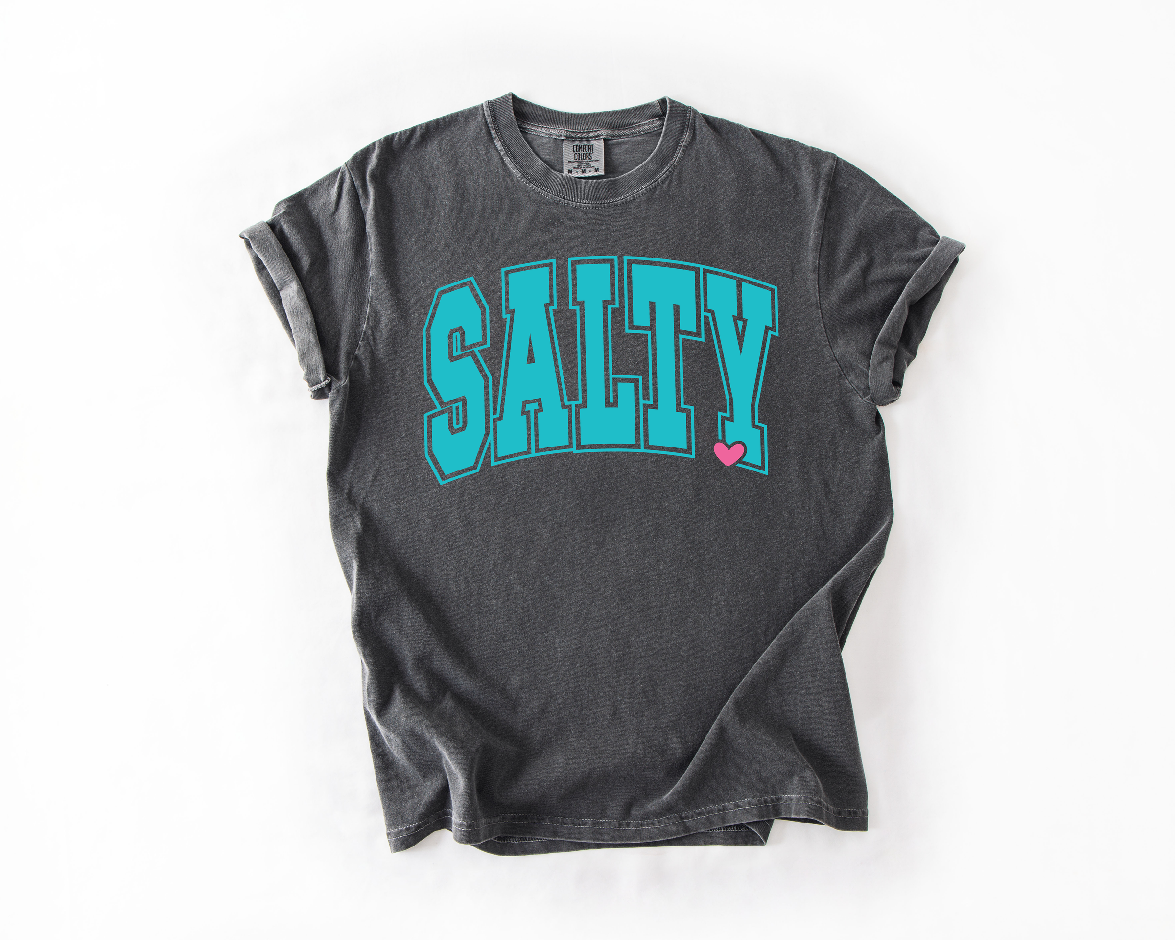 Salty Comfort Colors Graphic T-Shirt