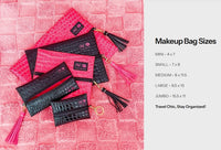 Makeup Junkie Bags Size Guide