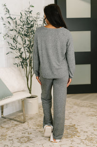 Hitting Snooze Top and Bottom Set in Black