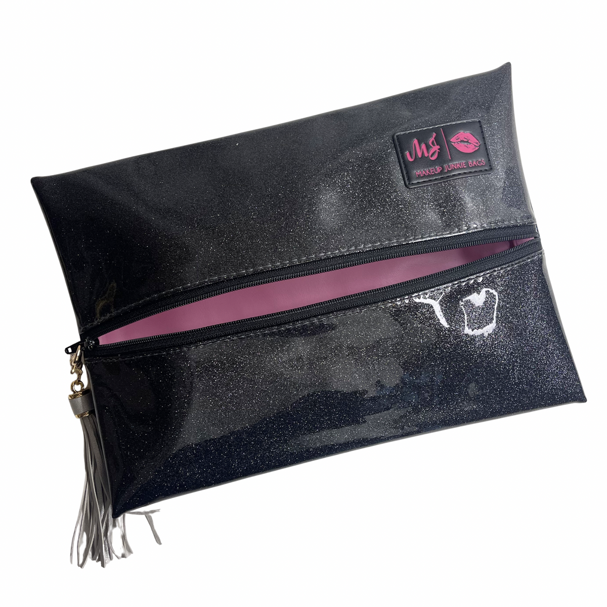 Makeup Junkie Bags Stardust Charcoal