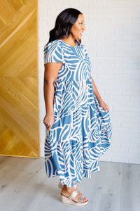 Bayside Tiered Midi Dress