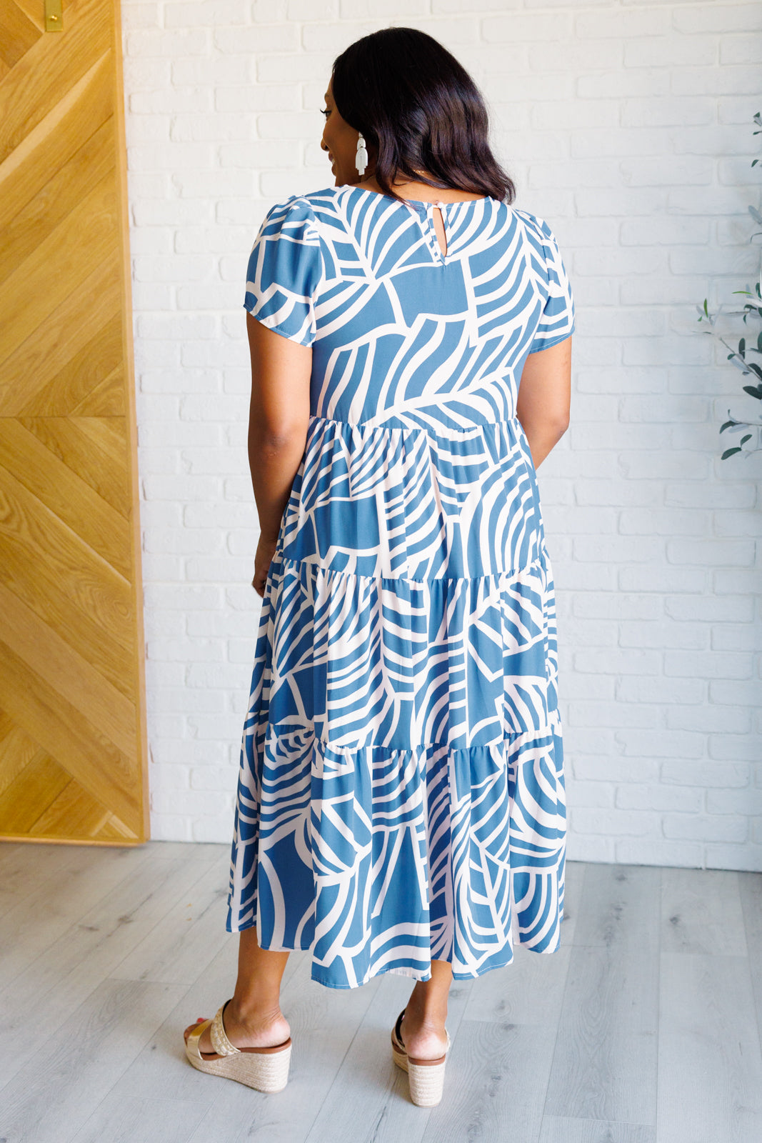 Bayside Tiered Midi Dress