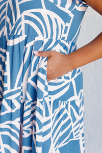 Bayside Tiered Midi Dress