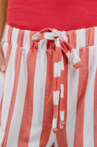 French Terry High Rise Wide Leg Pants