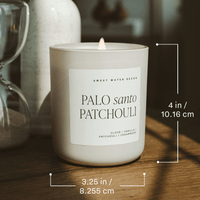 Sweet Water Decor Flower Shop Soy Candle - Tan Matte Jar - 15 oz