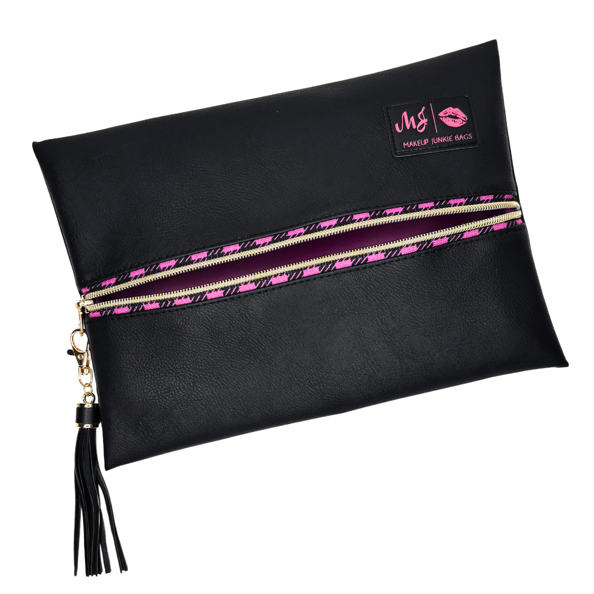 Makeup Junkie Bags Pretty in Plaid