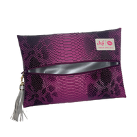 Makeup Junkie Bags Plum Copperazzi