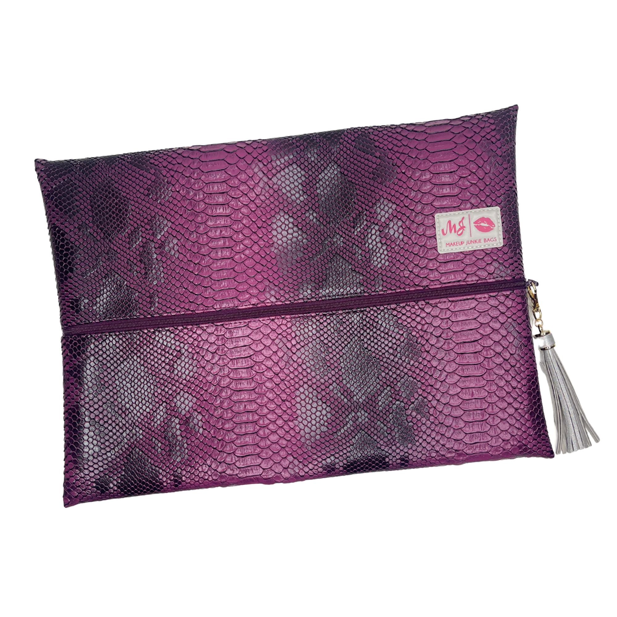 Makeup Junkie Bags Plum Copperazzi