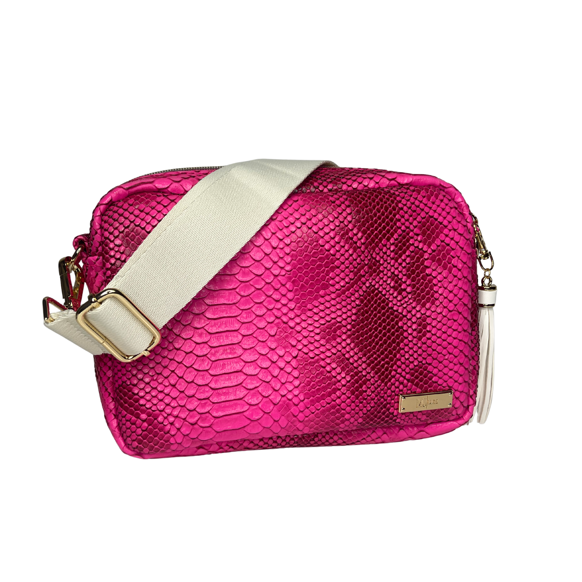 Makeup Junkie Bags Electric Pink Copperazzi