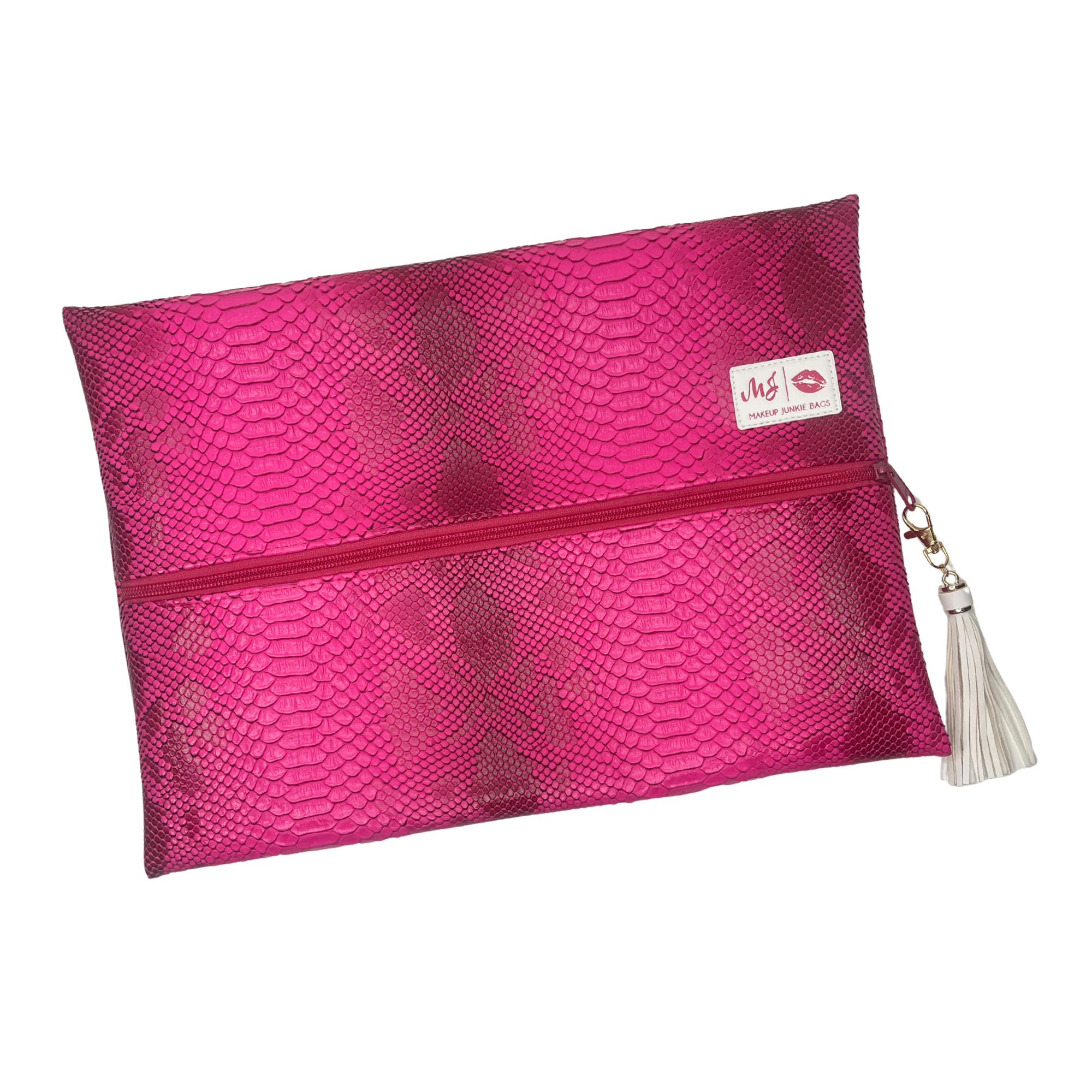 Makeup Junkie Bags Electric Pink Copperazzi