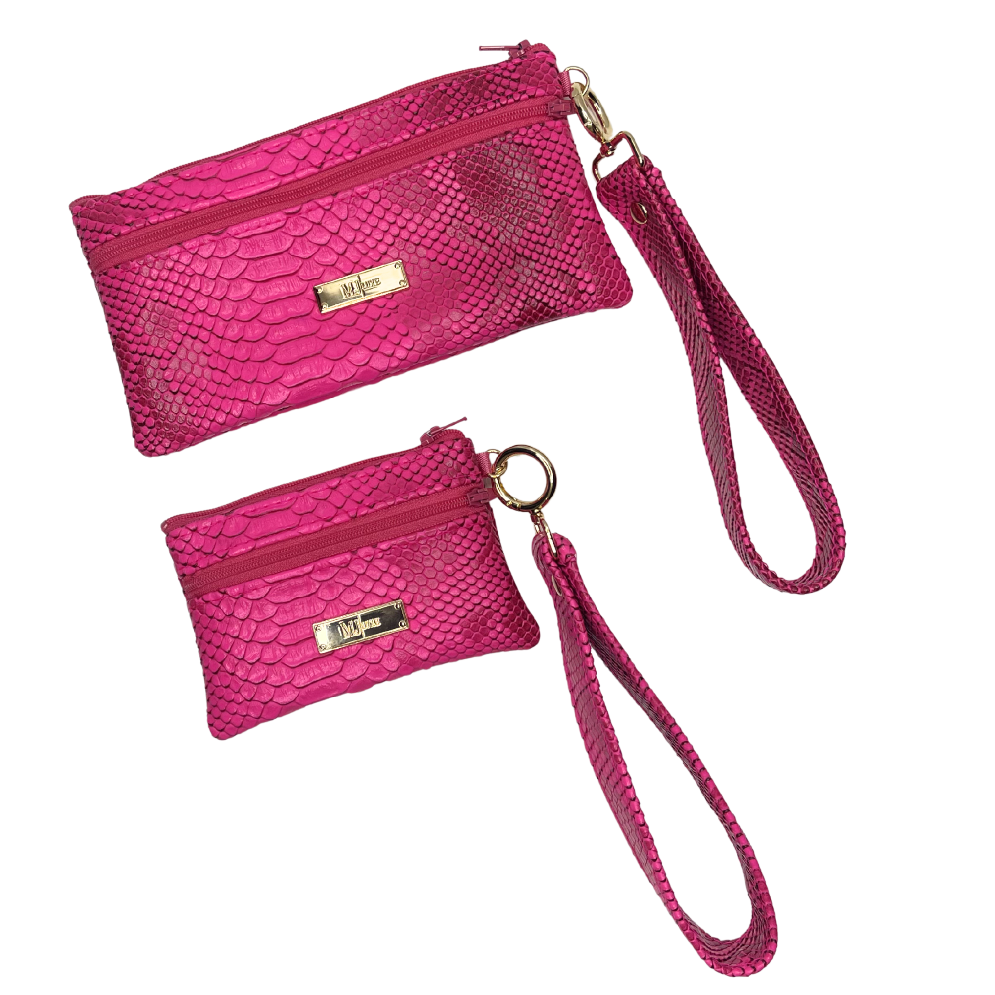 Makeup Junkie Bags Electric Pink Copperazzi