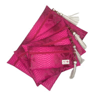 Makeup Junkie Bags Electric Pink Copperazzi