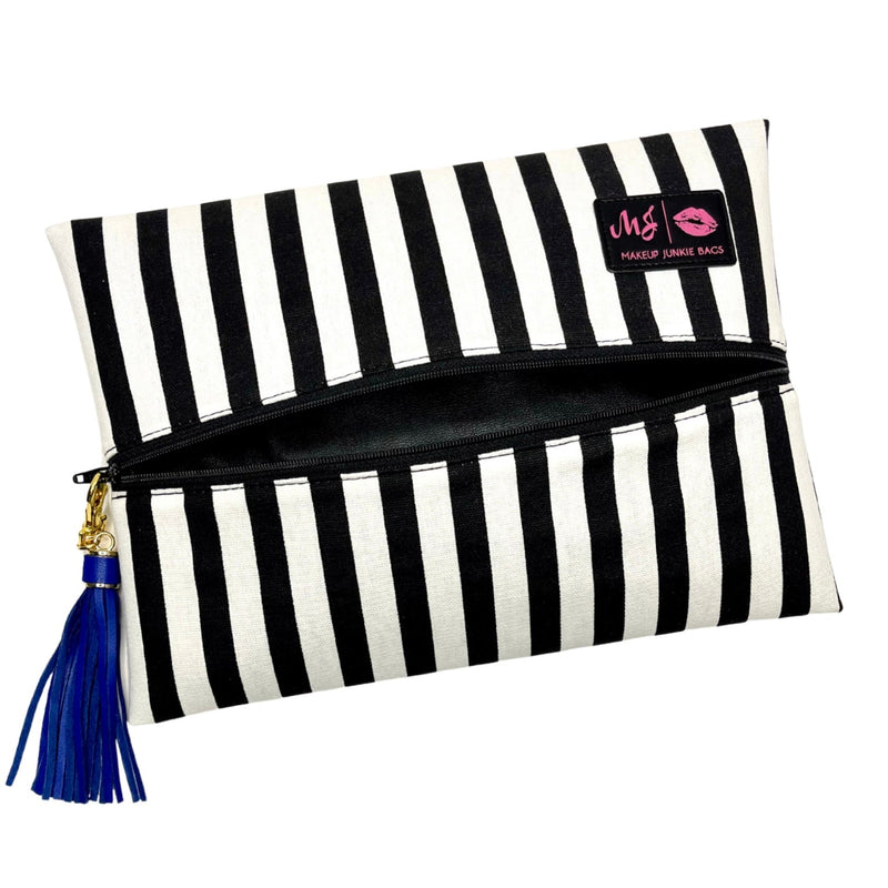 Makeup Junkie Bags Glam Stripe