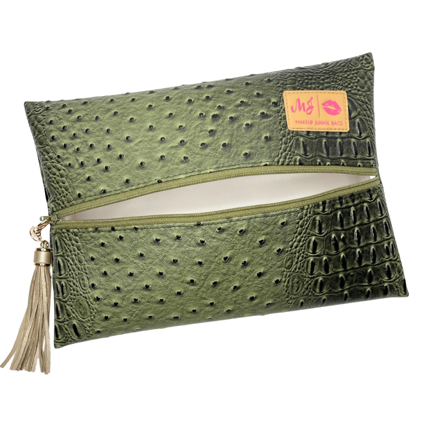 Makeup Junkie Bags Dune Olive