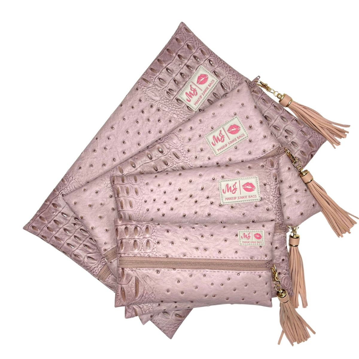 Makeup Junkie Bags Dune Dusty Rose