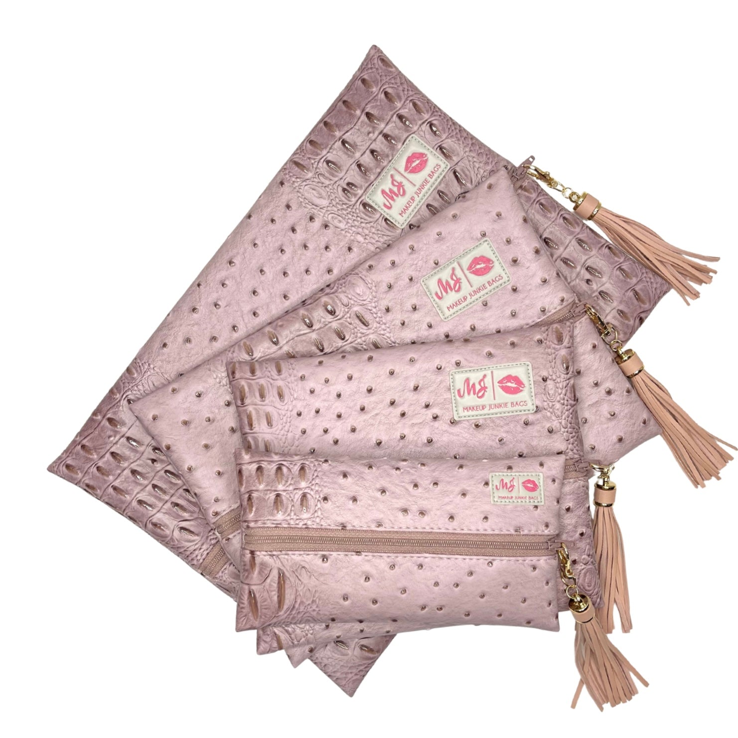 Makeup Junkie Bags Dune Dusty Rose