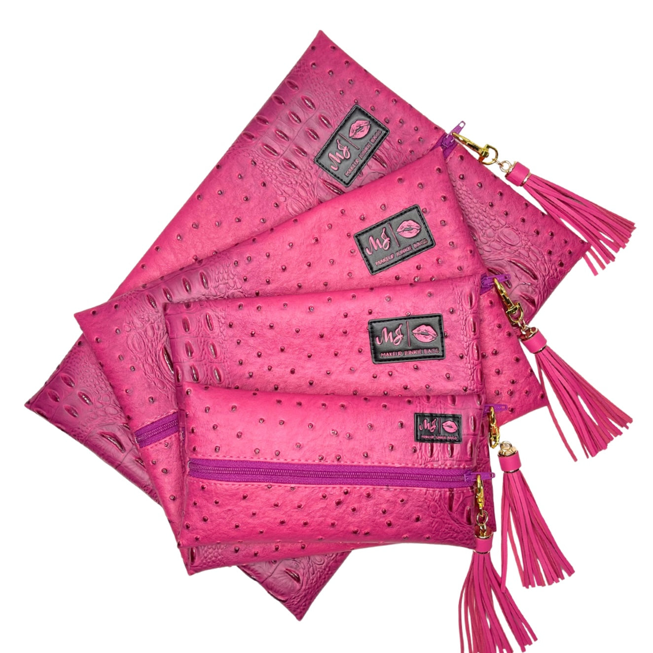 Makeup Junkie Bags Dune Fuchsia