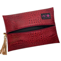 Makeup Junkie Bags Shades of Maroon