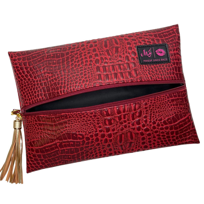 Makeup Junkie Bags Shades of Maroon