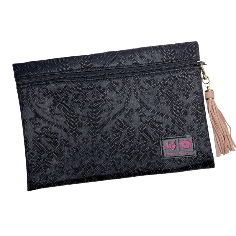 Makeup Junkie Bags Bridal Onyx Top Zip