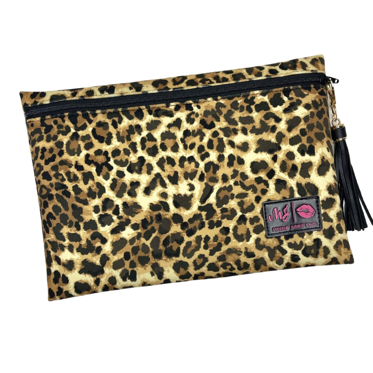 Makeup Junkie Bags Lady Leopard Top Zip