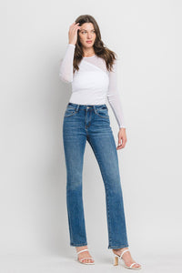 VERVET High Rise Shining Slim Bootcut Jeans