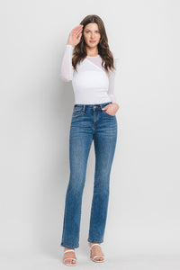 VERVET High Rise Shining Slim Bootcut Jeans