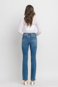 VERVET High Rise Shining Slim Bootcut Jeans