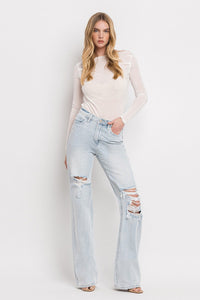 Vervet by Flying Monkey Avenida High Rise 90's Vintage Flare Jeans