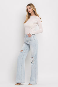 Vervet by Flying Monkey Avenida High Rise 90's Vintage Flare Jeans