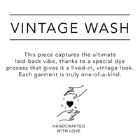 Vintage Wash Info